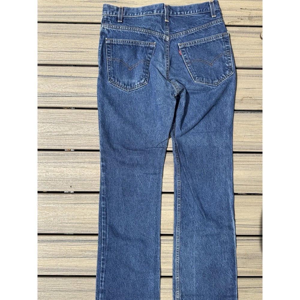 Y2K Levi's 517 Men's 32x32 Medium Wash Made USA 2001 - Picture 3 of 9